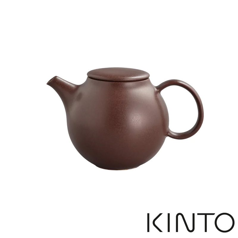 KINTO PEBBLE茶壺480ml-棕